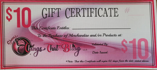 Gift Certificates